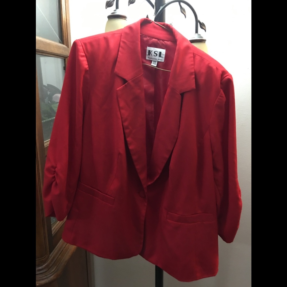 KSL RED BLAZER